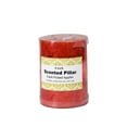 thumbnail image 1 of Jeco CPC-3411-24 Bougie Pilier Parfumée Tritone 3 x 4 Po, Rouge - 24 Pcs, 1 of 1