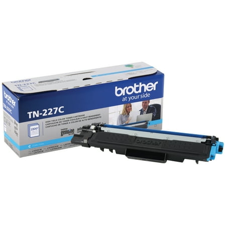 Genuine Okidata Cyan Drum - Brother Genuine TN-227C High Yield Cyan Toner Cartridge