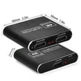 thumbnail image 3 of Cheap 4K Ultra HD 2160P 1080P 3D Super Mini 2 Ports 1 Input 2 Output HDMI Splitter, 3 of 4