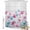 Sky Blue Pink Ivory, variant on Shower Curtain Pink Blue Flower Shower Curtains for Bathroom Decor, Waterproof Polyester Shower Curtain Set with Hooks, Small Stall Size 36" x 72" Spring Floral Wood Grain