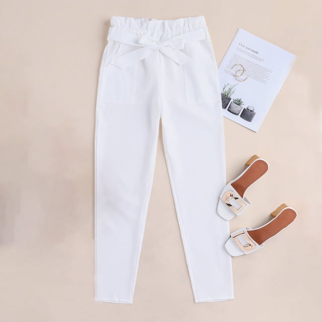 Fankiway Pantalons Raccourcis Taille Haute pour Femmes avec Petite Jambe Pantalons Crayon pour Femmes Grande Taille Liquidation Pantalons pour Femmes Liquidation