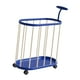 thumbnail image 1 of Cesto para ropa sucia con ruedas, cesta para ropa sucia, estante de almacenamiento para gimnasio en casa azul, 1 of 9