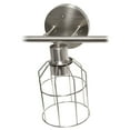 thumbnail image 5 of Home Decorative 3 Light Cage Vanity Light, Brushed Nickel, 5 of 7