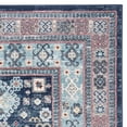 thumbnail image 2 of Safavieh  Kazak Erella Traditional Oriental Rug Blue/Cream 8' x 10' 8' x 10' Indoor Living Room, Bedroom, Dining Room Cream Rectangle, 2 of 4