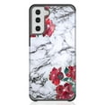 thumbnail image 5 of Rosebono Slim Hybrid Shockproof Hard Cover Cell Phone Case for Samsung Galaxy S21 FE, Rose Marble, 5 of 5