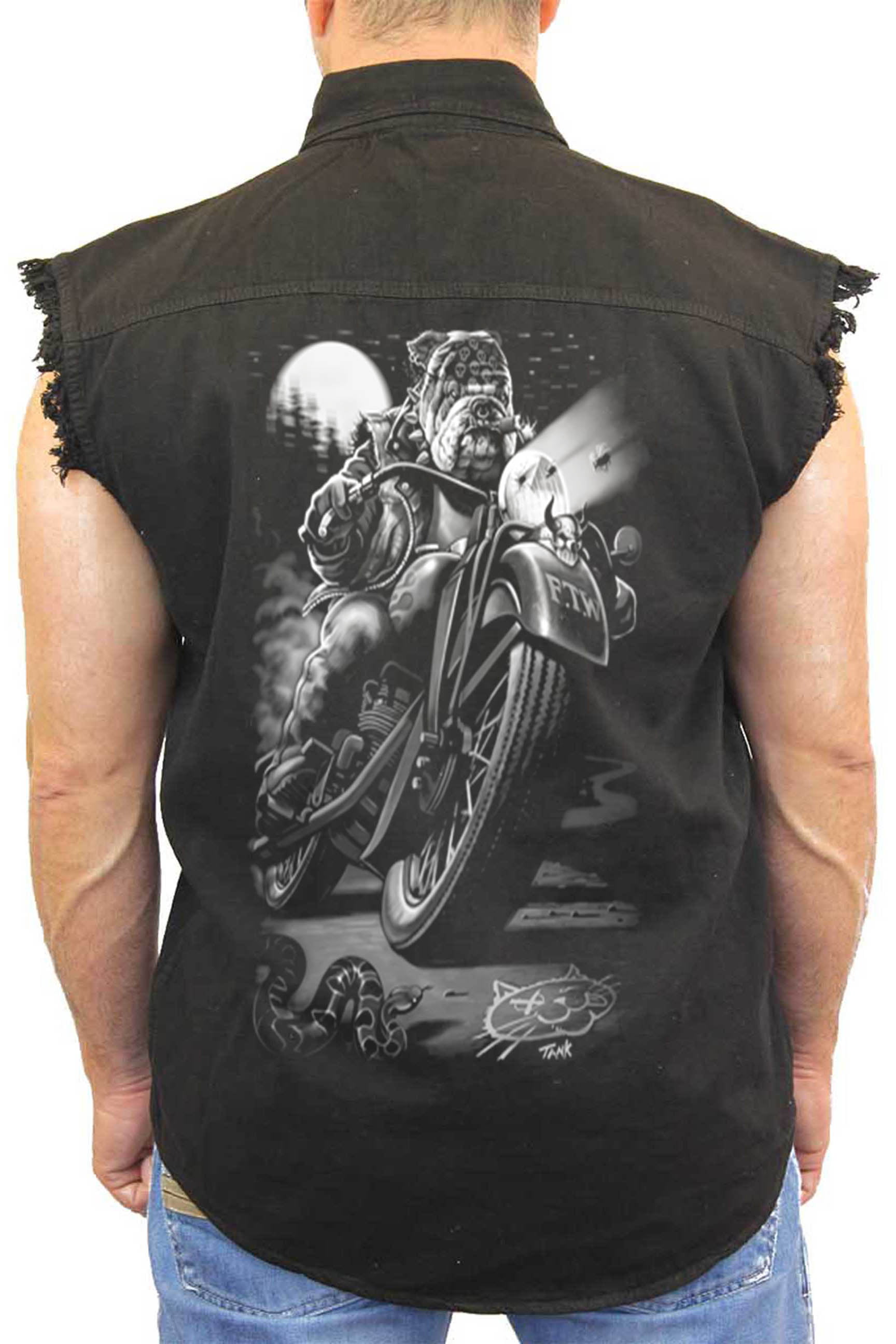 AFFLICTION Men's T-shirt COUNTER STRIKE  Gray/Black Motorcycle Biker S-4XL