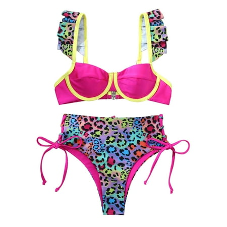 

Bikini Sets For Women Patchwork Bathing Suits Front Strappy Two Piece Short Sleeve Swimsuit Women Bikini Water Shorts Sports Bra And Shorts Set Girls Swim Shorts Size 14 Womens 3 Piece Swimsuits