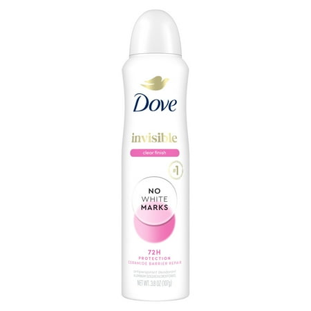 Dove Advanced Care Antiperspirant Deodorant Spray 72-Hour Odor Protection Clear Finish Pro-Ceramide Technology, 3.8 oz