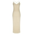 thumbnail image 3 of Oplxuo Swimsuit Coverup for Women Crochet Bodycon Sexy Beach Maxi Dresses Knitted Summer Bathing Suit Cover Ups Dress, 3 of 6