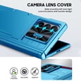 thumbnail image 3 of Vizvera para Samsung Galaxy Z Fold 7 Case RFID Wallet with Cards Holder [Hinge Cover] [Camera Cover] Shockproof Silicone Protective Phone Case para Z Fold 7 2025-Azul Claro, 3 of 9