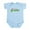 Sky Blue, variant on CafePress - Mistletoe Tester Infant Bodysuit - Baby Light Bodysuit, Size Newborn - 24 Months