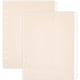 thumbnail image 1 of Separadores de carpeta color beige A5 de 24 hojas y 6 agujeros, 12 separadores de carpeta con pestañas, separadores de índice para cuaderno de discos de plástico., 1 of 6