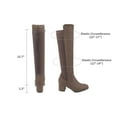 thumbnail image 3 of DREAM PAIRS Women's Knee High Stretchy Fashion Boots, 3 of 5