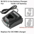 thumbnail image 2 of Lithium Battery Charger for Makita 10.8V 12V BL1014 BL1013 Li-Ion Battery Power, 2 of 5