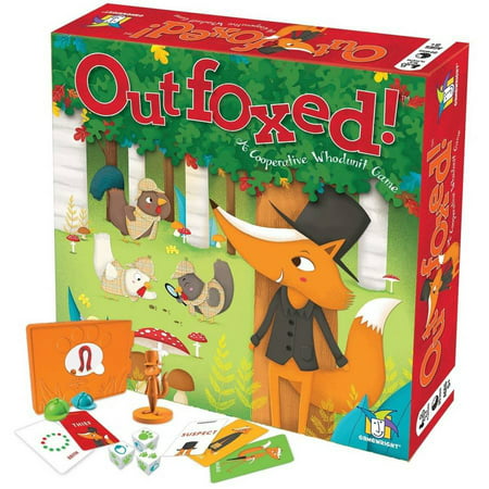 Outfoxed! A Cooperative Whodunit Game (Best Cooperative Board Games For Kids)