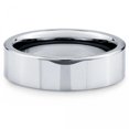 thumbnail image 2 of 7Mm Wide- Flat High Polish Tungsten Ring, 2 of 2