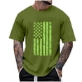thumbnail image 1 of Pantalones de Sudadera para Hombres Cortos Impresión de Moda Casual Cuello Redondo Suéter Camiseta de Manga Corta con Pantalones Cortos de Carga para Hombre, 1 of 4