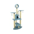 thumbnail image 1 of Aeromark B6605 Armarkat Classic Cat Tree 38 x 24 x 66 - Sky Blue, 1 of 2