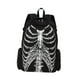 thumbnail image 2 of Mochila con Calaveras Yuyangstore Estilo Gótico 33 x 13 x 42 cm, 2 of 8