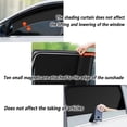 thumbnail image 4 of Car Window Shades 4-Pack with Magnets - Blackout UV Protection & Privacy Covers, Universal Fit for Baby Safety, Camping & Napping, 4 of 7