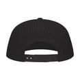 thumbnail image 2 of TOPTIE 5 Panel Trucker Cap Flat Bill Structured Baseball Cap Quick Dry Sun Hat-Maroon, 2 of 7
