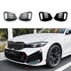 thumbnail image 3 of Car Front Bumper Light Frames Spoiler Racing Grille Cover for BMW 3 Seres G20 G21 LCI M Sport 2023+ ABS,B, 3 of 5