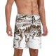 thumbnail image 2 of Balery Woodland Forest With Deers Pantalones cortos de pijama de punto de algodón para hombre con cinturilla y bolsillos-4X-Large, 2 of 6