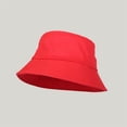 thumbnail image 6 of CoCopeaunts Beach Bucket Hat Unisex Solid Color Foldable Women's Simple Basin Hat Fisherman Hat Men's Beach Fishing Sun Cap, 6 of 8