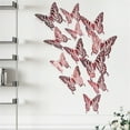 thumbnail image 4 of Vaidha 12PCS Metal Texture Hollow Wall Sticker, 4 of 6