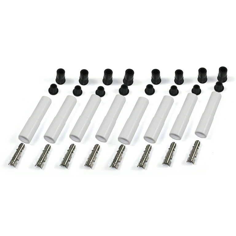 PerTronix Ceramic Spark Plug Boot Kit Straight (8pk White) 8502HT-8 PerTronix Ceramic Spark Plug Boot Kit Straight (8pk White) 8502HT-8