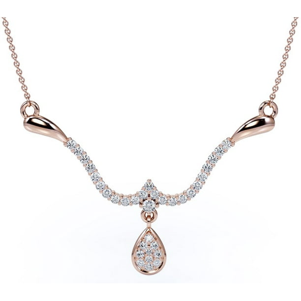 Jeenmata Modern Diamond Pendant Natural Necklace Bridal 10k Rose Gold Com - Modern Diamond Pendant Necklace Jeenmata Modern Diamond Pendant Natural Necklace Bridal 10k Rose Gold Com - Modern Diamond Pendant Necklace
