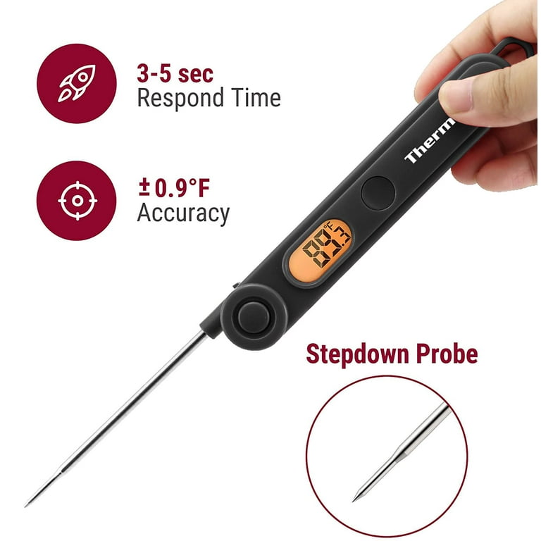 ThermoPro - It's Saturday and there's no better day to get grilling!  🔥🔥🔥Buy the TP289 meat thermometer and make perfectly cooked meat your  guests will love! 😍Click here:  tp829-super-long-range-wireless