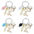 thumbnail image 3 of Accesorios de resina para pendientes con forma de taza, botella, teléfono, piruleta de té con leche de frutas de colores variados, 3 of 5