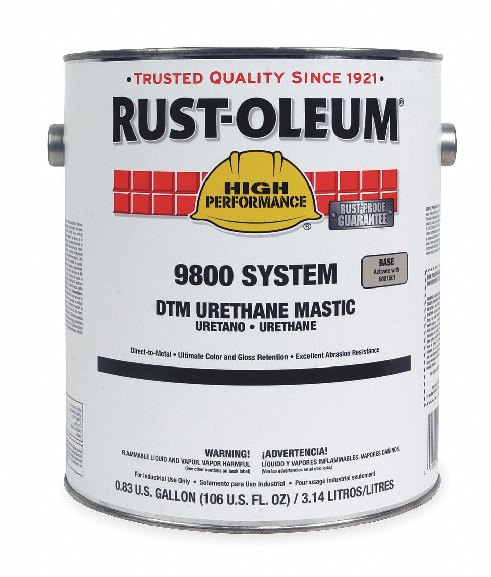 RustOleum Urethane Mastic Coating,Regal Red,1 gal 9865419
