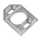 thumbnail image 4 of Pieza de actualización de chasis de montaje de motor ajustable Accesorios prácticos Aleación de aluminio Plata, 4 of 9