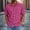 Hot Pink, variant on OGLCCG Men's Cotton Shirts Casual Button Down Short Sleeve Shirt Solid Lapel Collar Summer Beach Shirts with Pocket