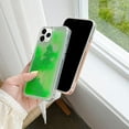 thumbnail image 3 of Compatible with iPhone 13 Pro Max Glitter Quicksand Liquid Case Luxury Shiny Lemon Cute Fruit Clear Shockproof Scratch Slim Protective Soft Case for Women Girls, 3 of 10