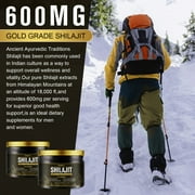 Shilajit Resin Supplement 600mg, Himalayan Shilajit Resin - 100 Serving / 2.12 oz