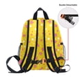 thumbnail image 5 of FORMRS School Backpack with Front Zippered Pocket 12" Student Travel Daypack, Pink White Stars, 5 of 6