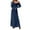 1-Blue, variant on Elegant Knit Sweater And Skirt For Pullover Dress Outfit With Long Skirt Sophisticated Casual Wear For Ladies Bathing Suit with Long Sheer Skirt Gowns Women