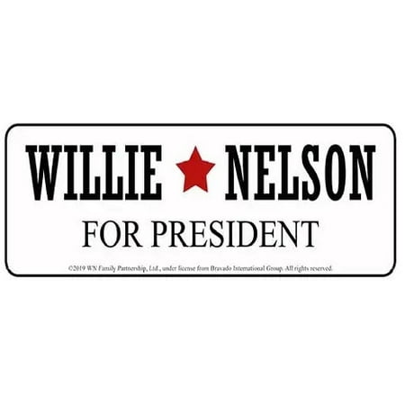 

Willie Nelson For President Refrigerator Magnet