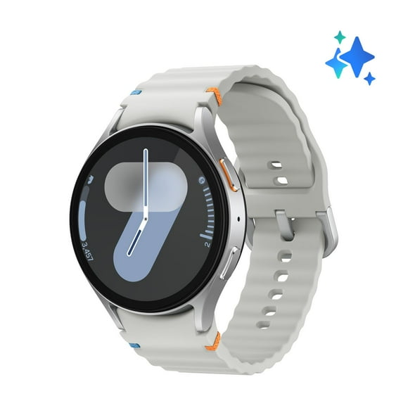 Samsung Galaxy Watch7 44mm Smart Watch, Aluminum, Bluetooth, Silver