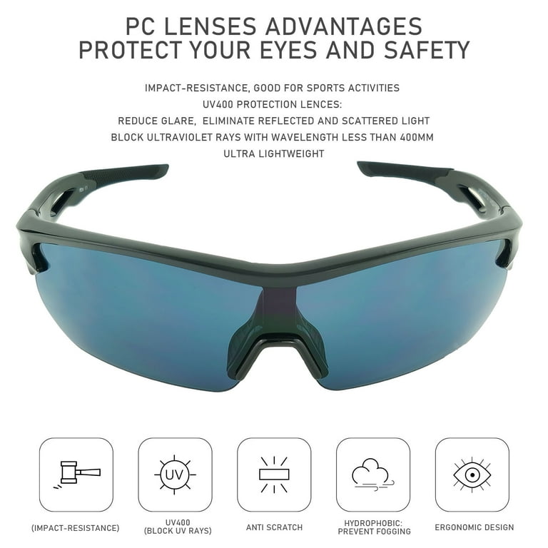 UPANBIKE Bike Cycling Sunglasses Sports Sunglasses Anti UV400 PC