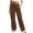07-Coffee, variant on Diufon Cargo Sweatpants for Women Casual Drawstring High Waisted Wide Leg Baggy Pants with Multi-Pockets
