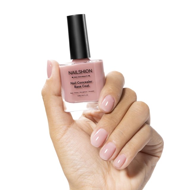 Corrector iluminador de uñas Nailshion, capa base 4 en 1