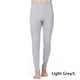 thumbnail image 3 of Jumpingount Calzoncillos largos para hombre, ropa interior térmica transpirable agradable a la piel, pantalones de buena elasticidad, calzoncillos conjuntos de ropa Gris claro SG, 3 of 6