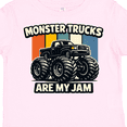thumbnail image 4 of Inktastic Monster Trucks Are My Jam Boys or Girls Toddler T-Shirt, 4 of 5