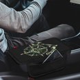 thumbnail image 2 of Chririnla Car Armrest Box Pad for Car Interior, Soft Comfort Car Center Console Cover for Most Vehicles Arm Rest Covers, Mountain Compass Pattern, 2 of 5