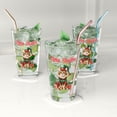 thumbnail image 3 of Merry Christmas Meowy Catmas Xmas Noel Maine Coon Elf Candy Cane Snow 16oz Pint Beer Glass Mug Cat Lover Kitten Owner Gifts Beer Glasses Cup - 13017, 3 of 5