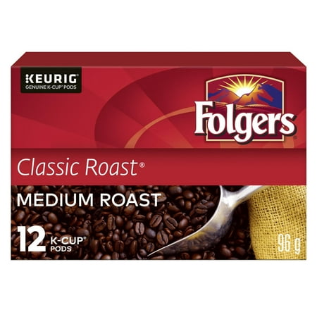Folgers Classic Roast K-Cup Coffee Pods 12 Count